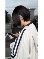 ナンバー(number+)&nbsp;20代30代大人可愛い小顔ショート丸みボブウルフカット