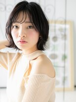 エイトサロン 八潮(8salon)&nbsp;八潮/髪質改善/グレージュカラー×くびれボブウルフl