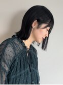 外はねボブ / 切りっぱなし / サイドバング / 群馬太田