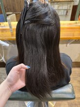 はじめに、髪質改善の職人であるプロからの毛髪診断