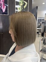 プランタン フォー ヘアー(printemps FOR HAIR) ミルクティーベージュ×ナチュラルボブ