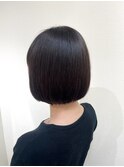 縮毛矯正  ×  ボブ