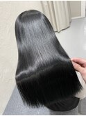 【髪質改善カラーエステ】艶髪ストレート/美髪/絹髪