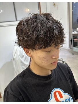 メゾン(Maison) シャドウパーマスタイル/韓国マッシュ/メンズニュアンスパーマ
