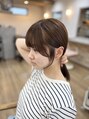 エルフグローリー(elf -glory-) 顔まわりカットで可愛さUP流行りのバング前髪♪