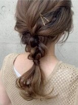 ピノ ウメダ(Pinot UMEDA)&nbsp;#編み込みアレンジ　#ラフヘアアレンジ