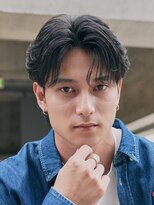 エリマ 横浜西口(elima) 横浜西口センターパートニュアンスパーマフェザーショート緩め