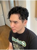 爽やかパーマスタイル/似合わせカット/メンズパーマ