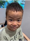 ４歳男の子ベリーショートバリカンあり