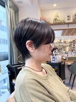 ロンド パルティール 大宮(Lond partir)&nbsp;暗めカラー/グランマッシュ/デザインカラー/ショートボブ/横浜