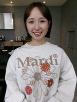 ジュール(JOULE'S)&nbsp;タイトな耳かけボブスタイル