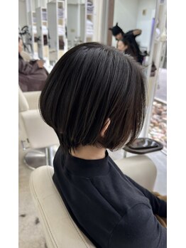 ショートオーダー多数の実力店★くびれショート、レイヤーウルフ、パツっとボブ、どんなご希望にもお応え♪