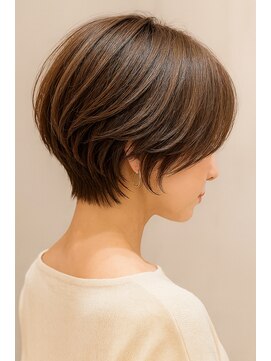 ウィールールピヴォクロス(WE RULE pivot cross) 20代30代40代50代/小顔くびれショートボブ/上品アッシュカラー