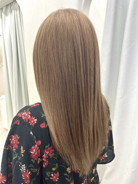 アミリー ひたち野うしく店(Amily) ハイライトバレイヤージュダブルカラーケアブリーチ20代30代