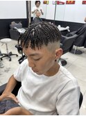 針金パーマ
