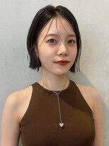 ノイ 銀座(noi)&nbsp;顔周りレイヤーカットグレージュカラーくびれボブショートカット