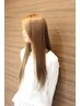 【かつてない艶髪へ♪】髪質改善+カラー+似合わせカット ¥24000