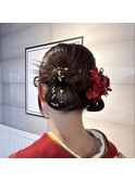 成人式の着付けヘアセットは清瀬で
