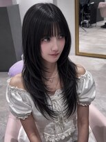 ユウキカガヤキ(YUUKI KAGAYAKI)&nbsp;ハッシュカット　ハイレイヤー　レイヤーカット　ロングレイヤー