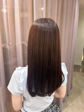 カラークチュール(Color Couture) ワンホンレイヤー/ミルクティーブロンド/ダークブルー/大宮
