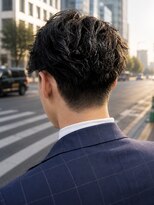 ヒロギンザ 青山店(HIRO GINZA)&nbsp;七三毛流れビジネスショート