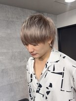 ニュイ 新宿(Nuit)&nbsp;ミルクティーベージュ　メンズカット