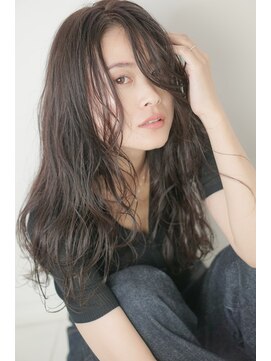 美容室 アドルア 無造作カール