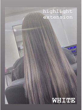 ホワイト(WHITE) エクステ
