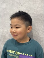 ニコル(NICOLL)&nbsp;キッズカット　刈り上げソフトモヒカン