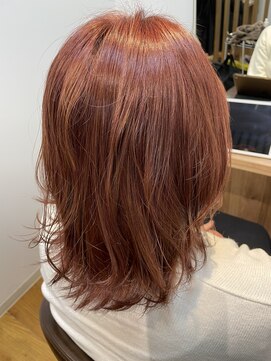フーヘアーリビング(Fuu Hair Living) 赤色カラー