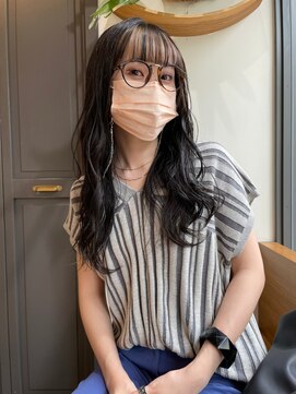 アンバースデー(UNBIRTHDAY) 前髪インナーブリーチ/ウェーブパーマ