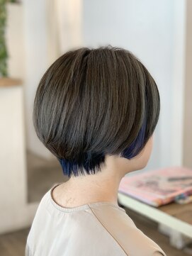 ベリード(varied) #short & inner cobalt blue