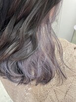リル(re'll) 《花屋併設》インナーラベンダー/寒色系カラー/カール◎20代30代
