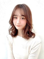 ロングレイヤーグレージュカラーブリーチなしカラー20代30代40代