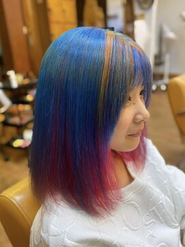 ギャロップヘアー ビビット系特殊カラー