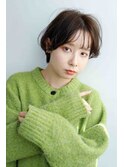 原宿　30代から楽しむ　個性を生かしたナチュラルボブ