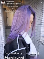 イエナ 渋谷(IENA)&nbsp;ラベンダー　デザインカラー　インナーカラー