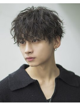 オーシャントーキョー 渋谷神南(OCEAN TOKYO) 波巻きパーマメンズツイストスパイラルパーマツーブロック