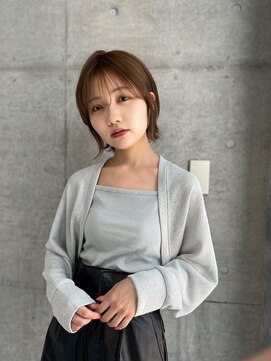 アンバー 池袋(amber) ぱつっとボブ