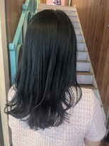 アヴァンス 天王寺店(AVANCE.) カーキブラック×透明感