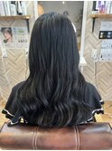 韓国風緩巻きアレンジ