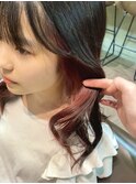 【Hono/STYLE藤沢】インナーピンク韓国巻き