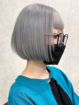 ロウル 渋谷(LOWRL)&nbsp;シルバーグレー/ケアブリーチ