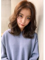 ロゼ 六甲道(ROSE)&nbsp;【ROSE】くすみベージュ＿レイヤーカット＿セミディ