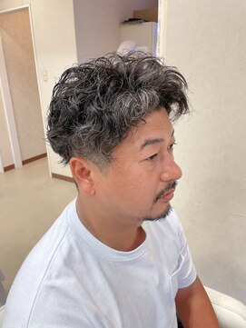 浪漫館 アールズコート(R's Court) メンズショートパーマ @木原 11.23