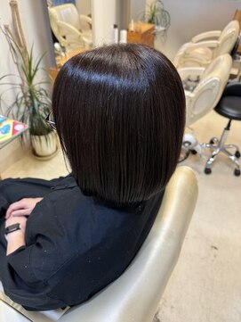 美容室 フラット(FLAT) 潤い髪質改善カラー