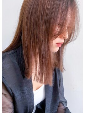 キーゴ 博多(KY-GO.) ぱつっとロブとベージュ