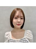 レイヤーボブ/シースルーバング/二子玉川