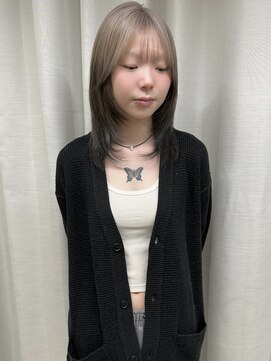 ムード タテマチ(mood tatemachi) ミディアムレイヤーとデザインカラー♪