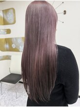 サロンドニケ 黒染め歴有り新世代ブリーチでダメージレスカラー